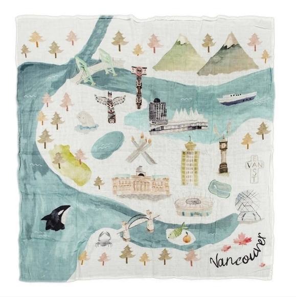 Loulou Lollipop Other - Loulou Lollipop Swaddle Blanket Vancouver